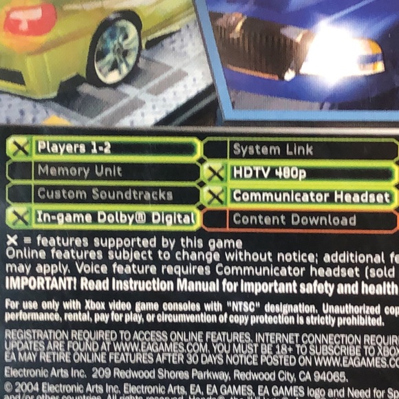 🤑3/$15🤑 Need for Speed Underground 2 - Xbox 360 - Picture 4 of 6